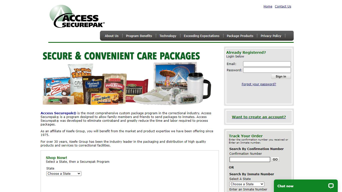 Adams County Jail Holiday Package Program - CO - Welcome - Access Securepak