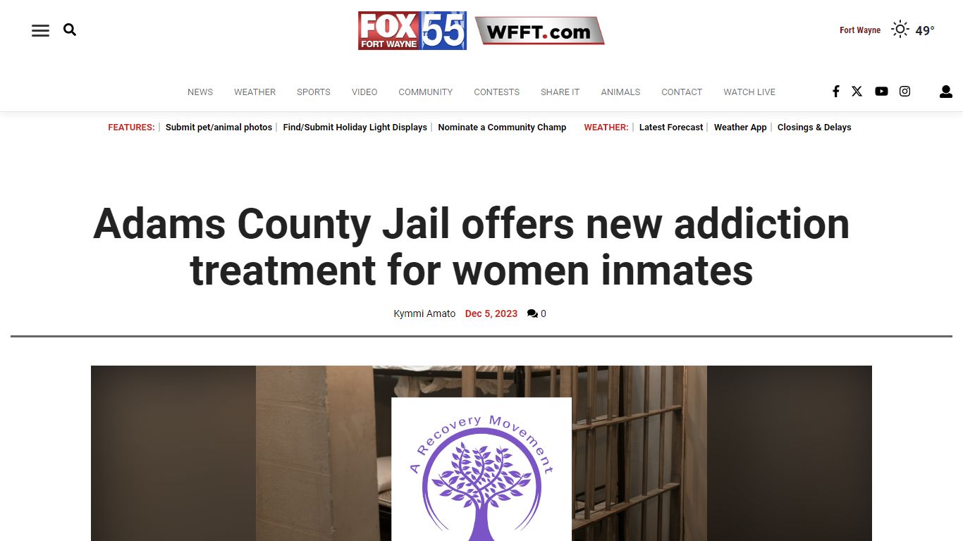 Adams County Jail offers new addiction treatment for women inmates ...